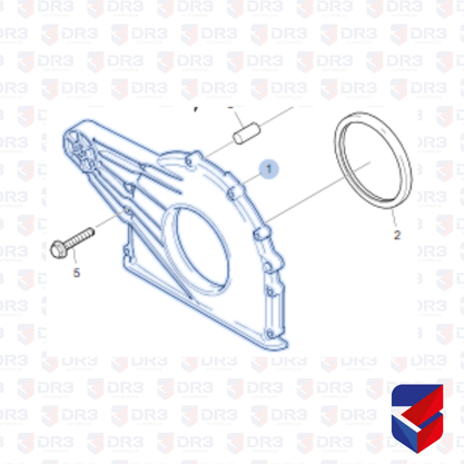 Tampa Dianteira Motor Scania S5 2209857 2030667 2684247
