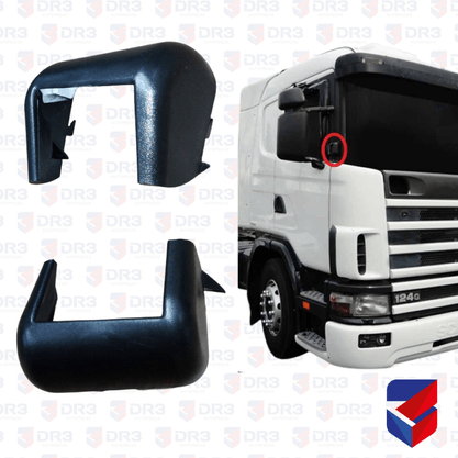Tampa Protetora Dobradica Porta Scania S4 Coluna LD Globo