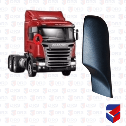 Tampa Protetora Dobradica Porta Scania S5 Coluna LD Globo