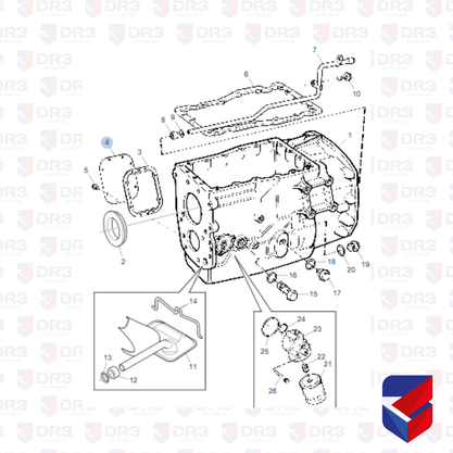 Tampa Tomada Forca GRS900 Scania 113 124 ME1752 1321629