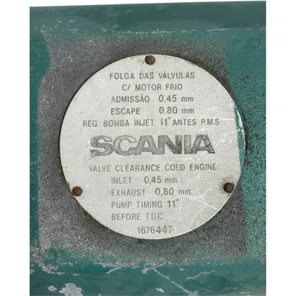 Tampa Valvulas Scania 112 113