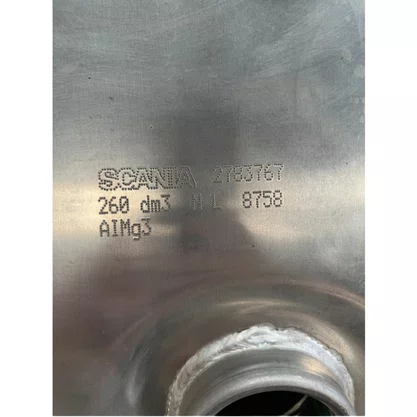 Tanque Aluminio Scania NTG D 260L Original