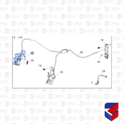 Trava Grade Superior Scania S5 LD ME1686 1925341