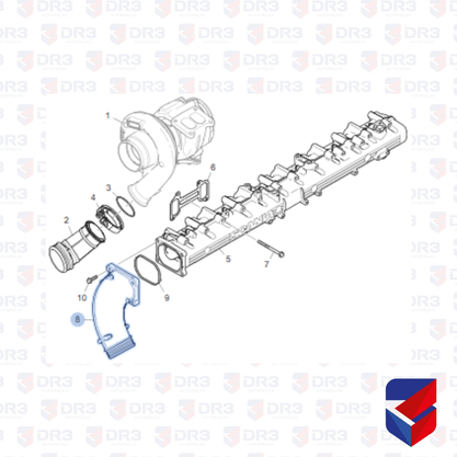 Tubo Admissao Scania NTG 2285552