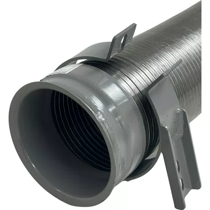 Tubo Flexivel Scania S4 S5 Inox 830mm TM1084 Fabbof