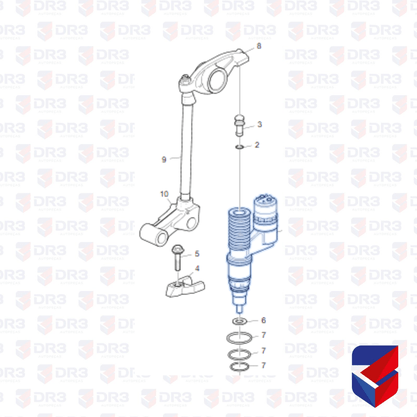 Unidade Injetora Completa Scania S5 Euro 5 0414701072
