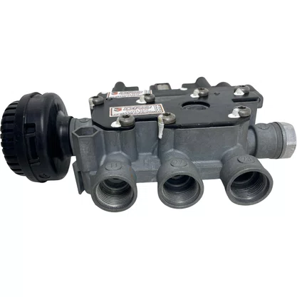 Valvula Suspensao Scania 3 Saidas Plug Redondo II Original