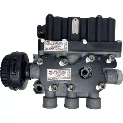 Valvula Suspensao Scania 3 Saidas Plug Redondo II Original