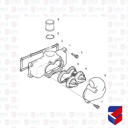 Valvula Termostatica 83 Graus Menor Scania S4 1404924