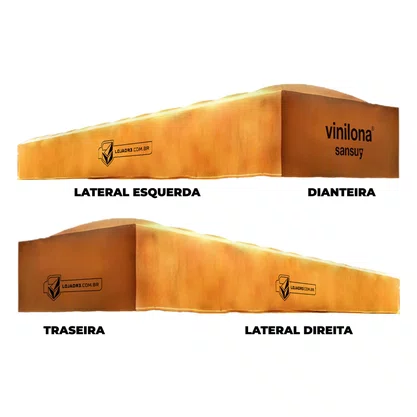 Vinilona Sansuy KP1000 Laranja Tradicional 16,60x5,10 S027