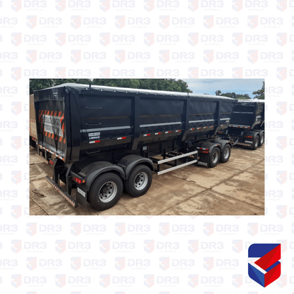 Vinilona SR Sansuy KP1000 Preta 8,95x3,10 Caçamba Randon