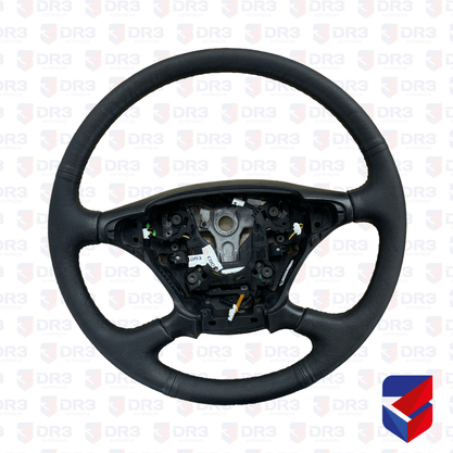 Volante Direcao Scania Com Preto Liso S5 P G R