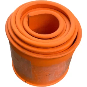 Borracha Cinta Tanque Aluminio Redondo Scania Laranja Amil