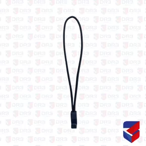 Borracha De Lona Preto Gancho Plastico Bester