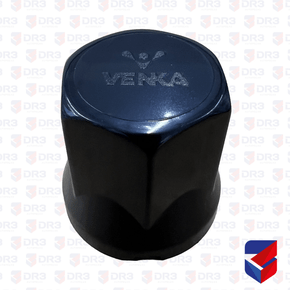 Capa Porca Roda Lisa 32 33mm Preta 412323322P Jetta Venka