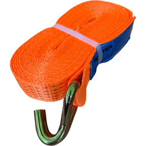 Cinta Carga Amarracao Laranja 50mm 5t 9m Gancho J Bester