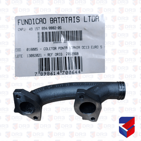 Coletor Ponta Scania Euro 5 Com Furo Sensor FB18005 Batatais