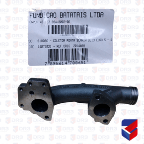 Coletor Ponta Scania Euro 5 Sem Furo Sensor FB18006 Batatais