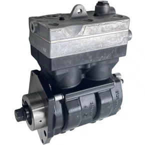 Compressor Ar Mercedes Benz Axor OM457 2 Cilindros Com Furo Wabco