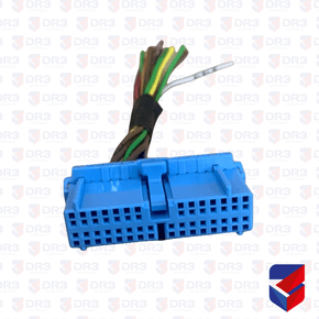Conector OBD Painel 30 Vias Azul Volvo VM Euro 5 Original