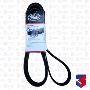 Correia 8PK2125 Scania S5 380 Com Ar Condicionado Micro V Gates
