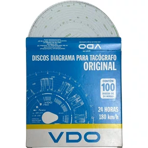 Disco Diagrama Tacografo Diario 180KM 140240010F VDO