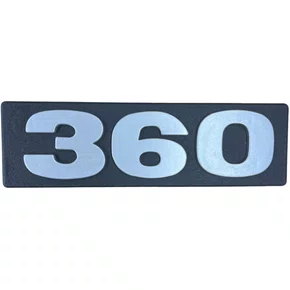Emblema Painel Frontal Scania 113 360 Numero 1347201 Globo