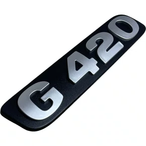 Emblema Painel Frontal Scania G420 Numero e Letra Antigo Cepam
