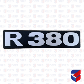 Emblema Painel Frontal Scania S4 R380 Numero e Letra 1724045 Globo