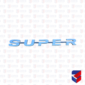 Emblema Painel Frontal Scania Super Escrita 3123995 Original