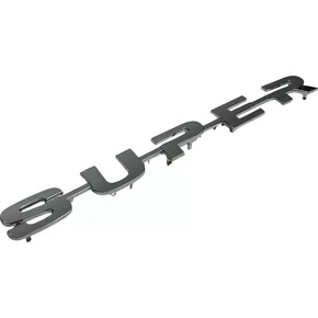 Emblema Painel Frontal Scania Super Escrita Cromado Cepam