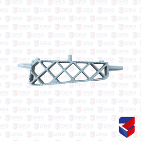 Estribo Capo Scania S4 Bicudo Inferior LE LD 1535055 AL207 Borghetti