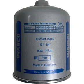 Filtro APU Scania Prata 2081360 4329012282 Wabco