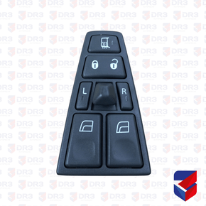 Interruptor Vidro Eletrico Volvo 4 Teclas LE Com Reg Vidros Quality Line