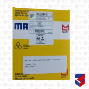Jogo Anel Pistao Scania 113 550247 A76060 SDC6978 Mahle