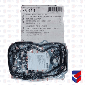 Jogo Junta Retificacao Scania S5 440 Euro 5 2308200 79311 Sabo