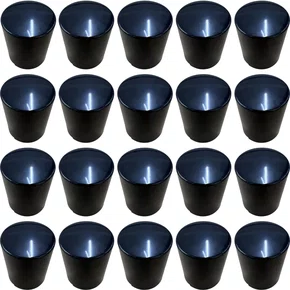 Kit 20 Capa Porca Roda Boliviana 32 33mm Preta 412323329P Venka