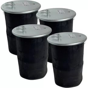 Kit 4 Bolsa Pneumatica Tracao Truck Scania S5 2010 Em Diante Suspentech