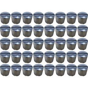 Kit 40 Capa Porca Roda Grega 32 33mm Cromada 412323342 Venka