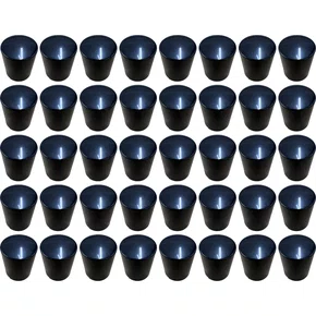 Kit 40 Capa Porca Roda Boliviana 32 33mm Preta 412323329P Venka