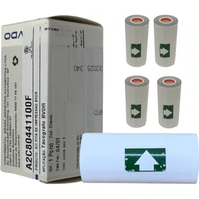 Kit 5 Bobinas Fitas Diagrama Tacografo Digital 1.0 Branco VDO