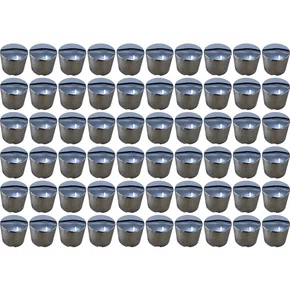 Kit 60 Capa Porca Roda Grega 32 33mm Cromada 412323342 Venka