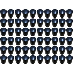 Kit 60 Capa Porca Roda Boliviana 32 33mm Preta 412323329P Venka