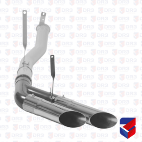 Kit Escapamento Ponteira Dupla Scania NTG LE TB151