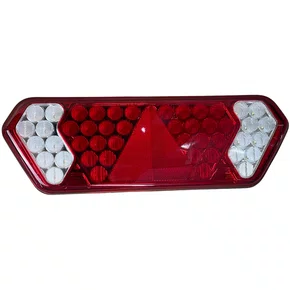 Lanterna Carreta Guerra Led LE Lente Acrilico Universal Bester