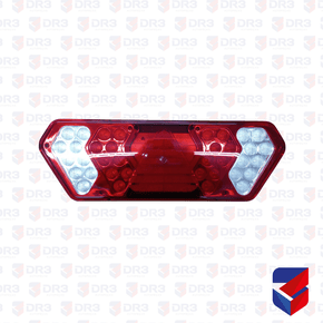 Lanterna Carreta Guerra Led LE Lente Plastico L3136 40850