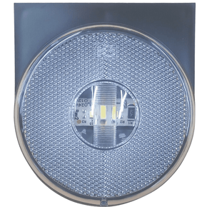 Lanterna Lat Carreta Univesal Branca H37141 C/Suporte E Fio