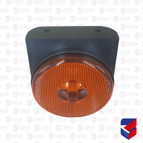 Lanterna Lat Carreta Universal Laranja H37139 C/Suporte e Fio