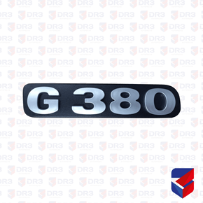 Emblema Painel Frontal Scania G380 Numero e Letra 1890353 Cepam