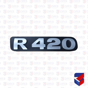 Emblema Painel Frontal Scania S5 R420 Numero e Letra 1890319 Cepam